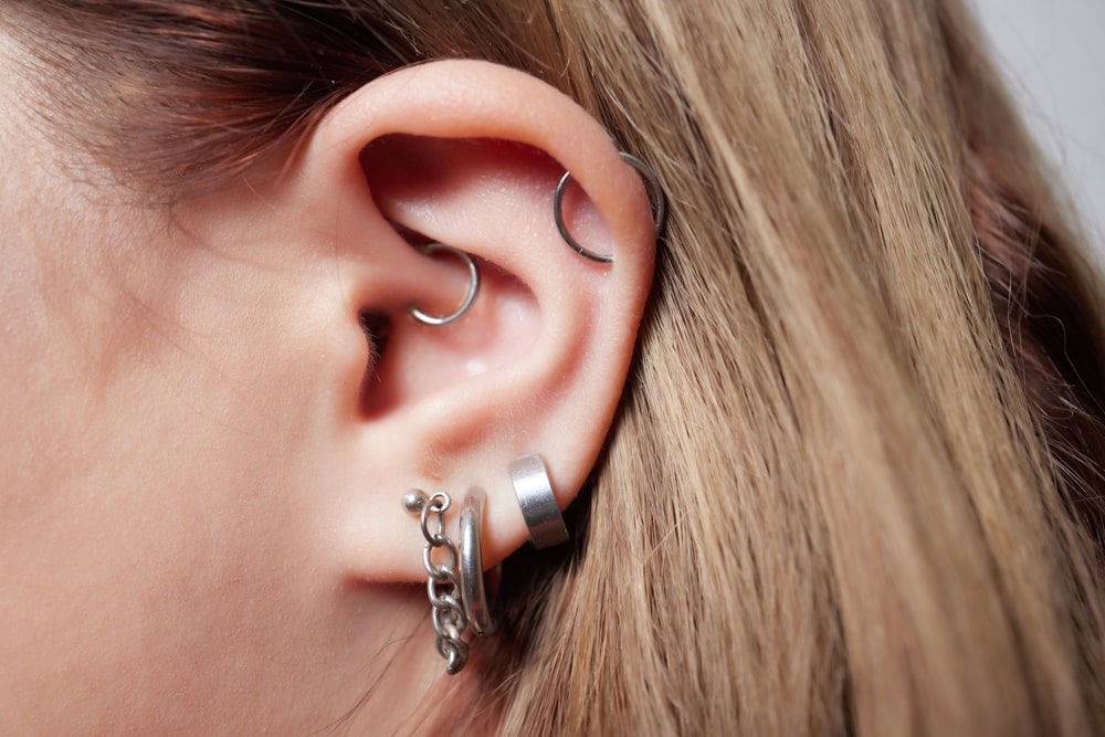 Piercing aux oreilles
